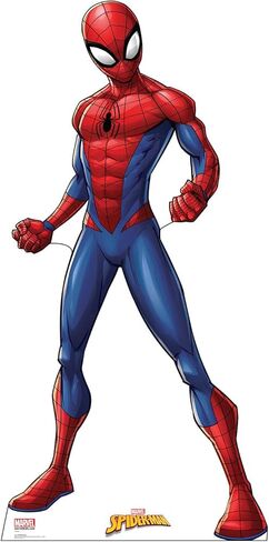 Cardboard People Spider-Man بالحجم الطبيعي قطع الورق المقوى - Marvel Comics in Saudi Arabia