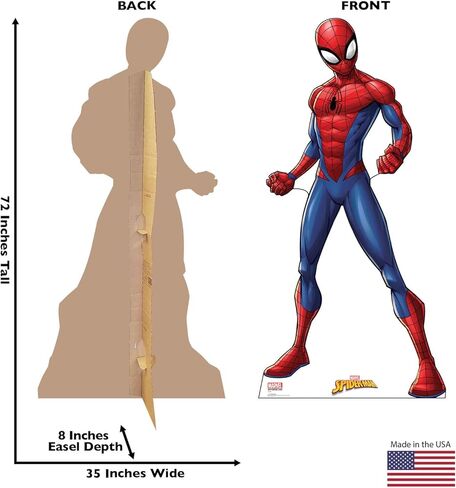 Cardboard People Spider-Man بالحجم الطبيعي قطع الورق المقوى - Marvel Comics in Saudi Arabia