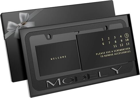 إطار لوحة الترخيص (أسود) in Kuwait