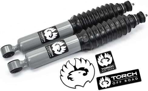 TORCH Extended Front Shocks (for 1"-3" Lift) for 2001-2010 Chevy Silverado GMC Sierra 2500HD in Saudi Arabia