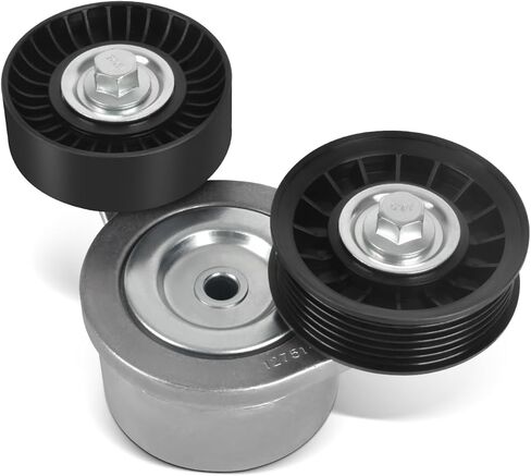 HYR 53030958AE Drive Belt Tensioner Pulley Assembly Fit For Jeep 2005-2010 Grand Cherokee, 2004-2012 Liberty, Commander, Dodge 04-11 Dakota, 04-09 Durango, Nitro, Ram 1500, Mitsubishi Raider, V6 3.7L in Saudi Arabia