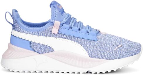 PUMA Kids Girls Pacer Easy Street Lace Up Sneakers Shoes Casual - Purple in Saudi Arabia