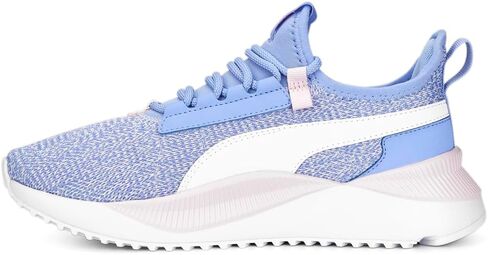 PUMA Kids Girls Pacer Easy Street Lace Up Sneakers Shoes Casual - Purple in Saudi Arabia