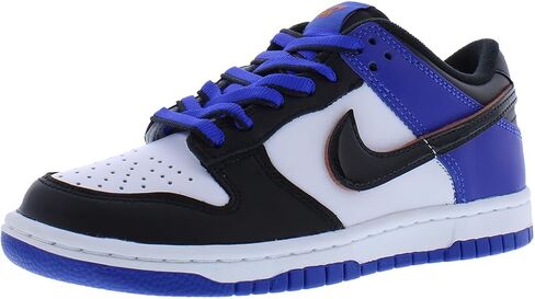 Nike Dunk Low Big Kids' Shoes (HJ9282-100, White/Gum Light Brown/Burgundy Crush) in Saudi Arabia