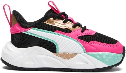 PUMA Toddler Girls Rs-Trck Vacay Queen Lace Up Sneakers Shoes Casual - Black in Saudi Arabia