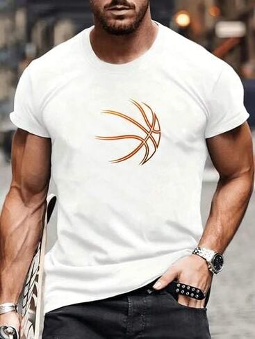 Men T Shirt, Short Sleeve Tee, Sizes S-XL in Saudi Arabia