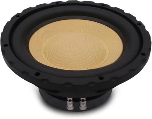 12V Car Audio Speaker Car Audio Modified 10-inch Overweight Woofer Frosted Metal Basin Rack Single Pack in Kuwait