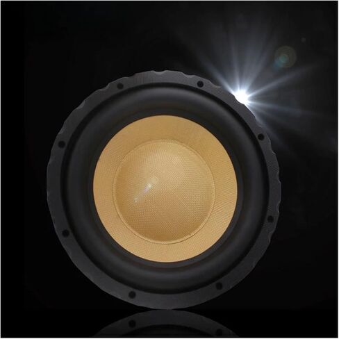 12V Car Audio Speaker Car Audio Modified 10-inch Overweight Woofer Frosted Metal Basin Rack Single Pack in Kuwait