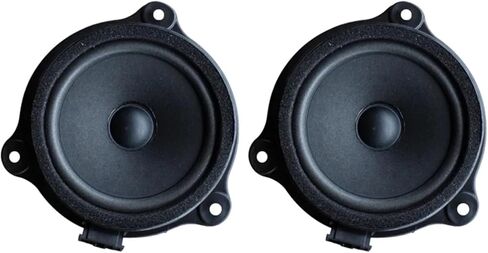 Front Door Midrange Speaker Compatible with Audi A6 A5 A4L A6L 2005-2011 Car Audio Upgrade Subwoofer and Tweeter Stereo Sound Full Suit(Front Door bass) in Kuwait