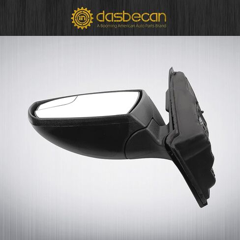 مجموعة مرآة الجانب الأيسر للسائق 3 دبابيس من Dasbecan متوافقة مع 2013-2016 Ford Escape S مع زجاج تعديل الطاقة/قابل للطي يدويًا/مرآة النقطة العمياء غطاء أسود غير لامع # FO1320434 in Saudi Arabia