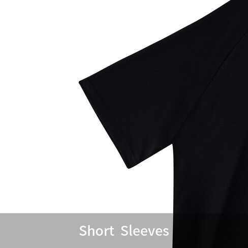 Men's Breathable Casual Round Neck Short Sleeve, Summer Thin Section Quick Dry Slim Top in Saudi Arabia