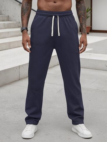 Men's Athletic Training Pants Elastic Waist Breathable with Pockets in Saudi Arabia