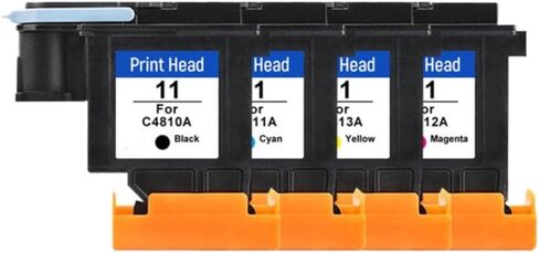 Refurbished Printhead Compatible 70 100 110 500 510 500PS C4810A C4811A C4812A C4813A Printer(Black) in Saudi Arabia