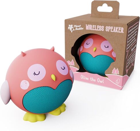 Kids Bluetooth Speaker Boys and Girls with Microphone, Mini Bluetooth Speaker Portable Wireless, 60 Day Battery, for Home, Outdoor and Travel, Works with iPhone and Android – Pepper Penguin in Kuwait