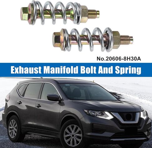 ACROPIX Exhaust Manifold Bolt And Spring 20606-8H30A Fit for Nissan Cube 2009-2014 - Pack of 2 in Saudi Arabia
