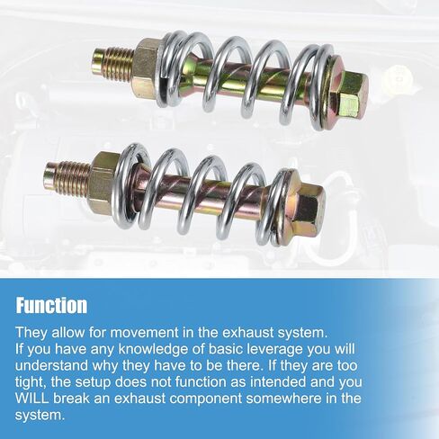 ACROPIX Exhaust Manifold Bolt And Spring 20606-8H30A Fit for Nissan Cube 2009-2014 - Pack of 2 in Saudi Arabia