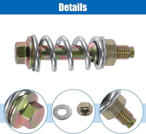 ACROPIX Exhaust Manifold Bolt And Spring 20606-8H30A Fit for Nissan Cube 2009-2014 - Pack of 2 in Saudi Arabia