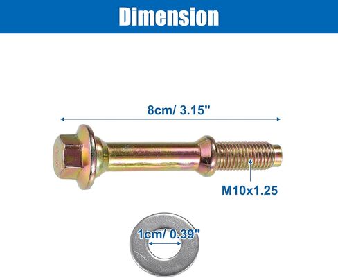 ACROPIX Exhaust Manifold Bolt And Spring 20606-8H30A Fit for Nissan Cube 2009-2014 - Pack of 2 in Saudi Arabia