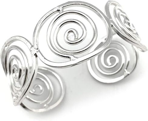 Silver Plated Collection Cuff Bracelet in Saudi Arabia