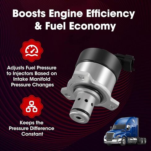 Fuel Meter Quantity Control Valve A0000900069 Compatible with 2007-2022 Freightliner Cascadia Colornado Western Star DDE Detroit DD13 DD15 DD16 Diesel Engines Fuel Pump Metering Unit in Saudi Arabia
