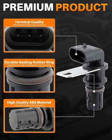 MOTOALL Crankshaft Position Sensor 12560228 Fit for Chevy Silverado 1500(99-09) Camaro(1998-2002) Tahoe(00-06) for GMC Sierra(99-06) for Cadillac Escalade(02-06) in Saudi Arabia