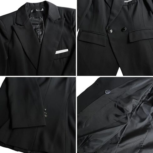 Women's Casual Blazers Long Sleeve Lapel Formal Work Office Outwear Jacket with Pockets in Saudi Arabia