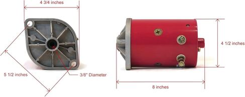 The ROP Shop PLOW Motor w/Gasket for Fisher & Western Unimount/Ultramount Snowplow Blade in Saudi Arabia