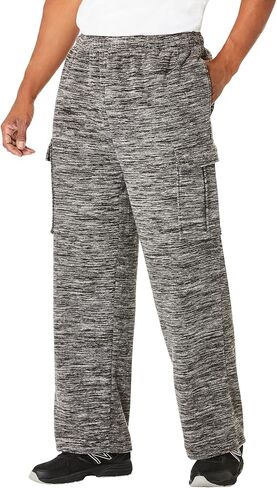 KingSize Men's Big & Tall Explorer Plush Fleece Cargo Pants in Saudi Arabia