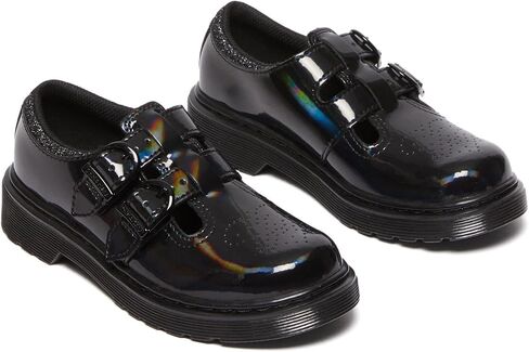 Martens Girl's 8065 (الطفل الكبير) وردي متدرج لامع 4 UK (الولايات المتحدة 5 طفل كبير) M in Saudi Arabia
