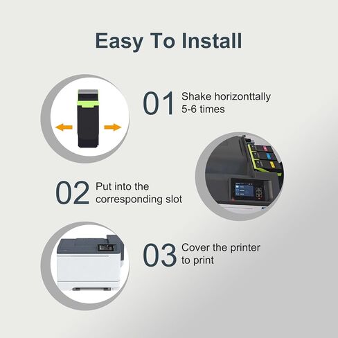 خراطيش الحبر C410 C415 استبدال عالية السعة لخراطيش الحبر Xerox C410 C415 006R04685 006R04686 006R04687 006R04688 4 عبوات تعمل لطابعات C410 C410DN VersaLink C415 C415DN in Kuwait