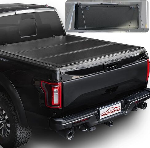 غطاء تونيو لسرير الشاحنة ثلاثي الطي ناعم لسرير 2022 2023 2024 2025 Ford Maverick 4.6FT(54.4")، بدون حفر، حماية من جميع الأحوال الجوية، أمان مضاد للسرقة 2025 Ford Maverick Tonneau Cover in Kuwait
