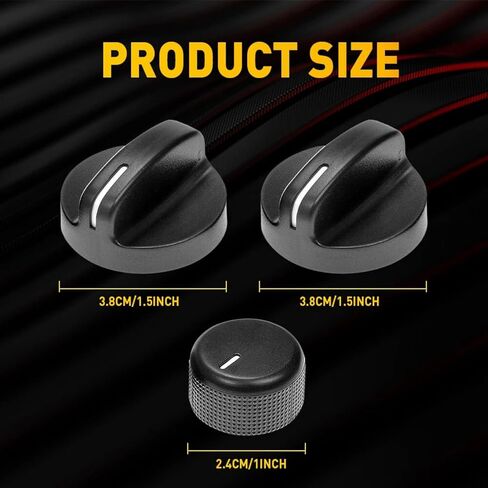 Replacement Car HVAC Heater Control Switch Knob Set for Dodge Ram 1500 2500 3500 1994-1997 in Saudi Arabia