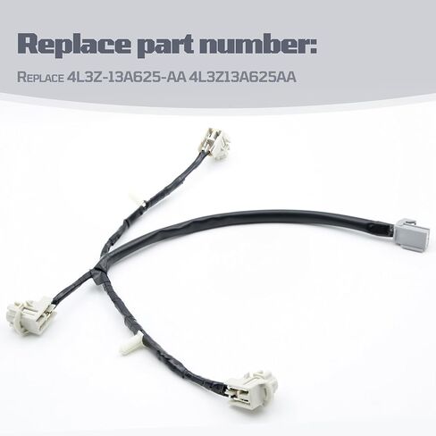 طقم أسلاك ضوء الفرامل مناسب لسيارة Ford F150 2004-2008 Explorer Sport Trac 2007-2010 Lincoln Mark LT 2006-2008 استبدال أسلاك ضوء الفرامل الثالثة 4L3Z-13A625-AA in Kuwait