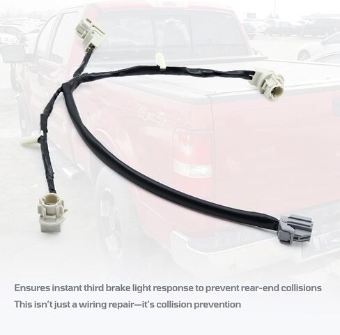 طقم أسلاك ضوء الفرامل مناسب لسيارة Ford F150 2004-2008 Explorer Sport Trac 2007-2010 Lincoln Mark LT 2006-2008 استبدال أسلاك ضوء الفرامل الثالثة 4L3Z-13A625-AA in Kuwait