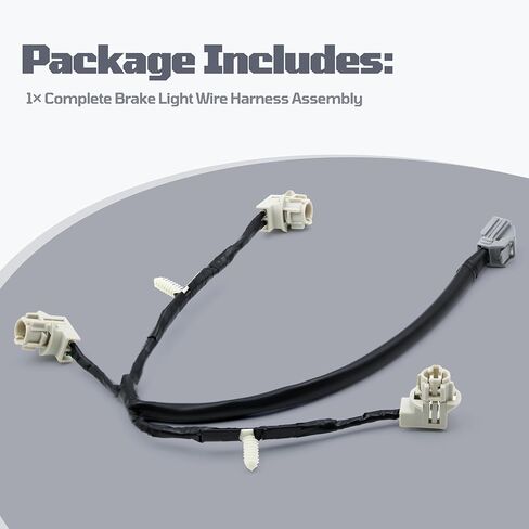 طقم أسلاك ضوء الفرامل مناسب لسيارة Ford F150 2004-2008 Explorer Sport Trac 2007-2010 Lincoln Mark LT 2006-2008 استبدال أسلاك ضوء الفرامل الثالثة 4L3Z-13A625-AA in Kuwait