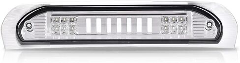 PIT66 LED 3rd Brake Light Compatible with Dodge Ram 1500 2002-2008/Compatible with Dodge Ram 2500 3500 2003-2009 LED Third Brake Light Cargo Chrome Housing Clear Lens in Saudi Arabia
