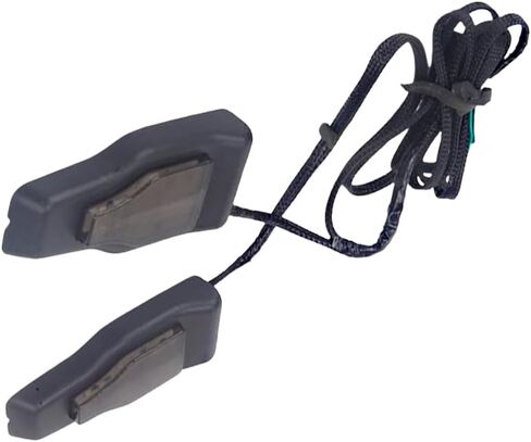 Window Glass Hinge Cover with Pair LED Light, Rear Window Glass Hinge Trim Brake Reverse Running Light, Compatible with Jeep 2008-2021 Wrangler JL in Saudi Arabia