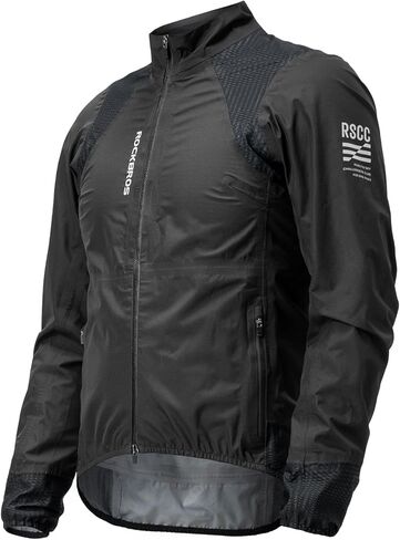 ROCKBROS Men's Cycling Rain Jacket Waterproof Running Bike Windbreaker Lightweight Jacket for Outdoor Sports in Saudi Arabia