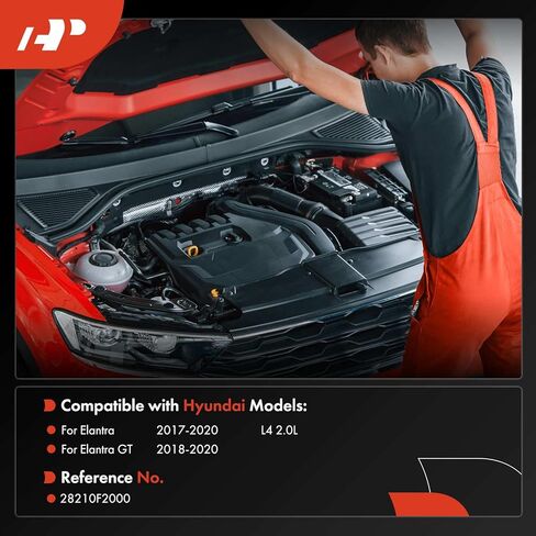 قناة دخول هواء المحرك A-Premium متوافقة مع Hyundai Elantra 2017-2020 2.0L, Elantra GT 2018-2020 in Saudi Arabia