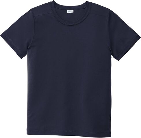 SPORT-TEK Youth Posi-UV Pro Tee | Short Sleeve T-Shirt for Boys & Girls, Summer Clothing, Lightweight & Breathable Top in Saudi Arabia