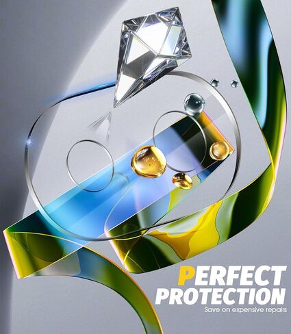 Orzero (3 Pack) Camera Lens Protector Compatible for Google Pixel 8a, Tempered Glass 9 Hardness High Definition Anti-Scratch Bubble-Free in Saudi Arabia