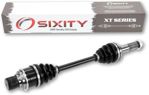 Sixity XT Rear Left Axle compatible with Yamaha Grizzly 350 2009 - IRS YFM35FGIYB YFM35FGIYG YFM35FGIYL YFM35FGIHY 4X4 in Saudi Arabia