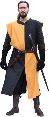 Battle-Merchant Medieval Surcoat Eckhart – 12th Century Cotton Knight Tabard for LARP, Reenactment & Cosplay in Saudi Arabia