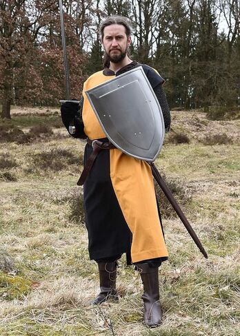 Battle-Merchant Medieval Surcoat Eckhart – 12th Century Cotton Knight Tabard for LARP, Reenactment & Cosplay in Saudi Arabia