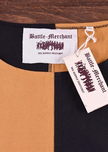 Battle-Merchant Medieval Surcoat Eckhart – 12th Century Cotton Knight Tabard for LARP, Reenactment & Cosplay in Saudi Arabia