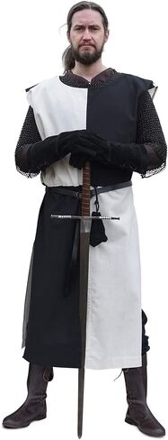 Battle-Merchant Medieval Surcoat Eckhart – 12th Century Cotton Knight Tabard for LARP, Reenactment & Cosplay in Saudi Arabia