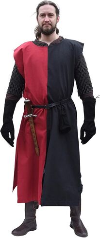 Battle-Merchant Medieval Surcoat Eckhart – 12th Century Cotton Knight Tabard for LARP, Reenactment & Cosplay in Saudi Arabia