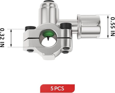 5 قطع BPV-31 مجموعات صمامات الثقب، صمام ثقب لنظام التيار المتردد 1/4,5/16,3/8 أنابيب in Kuwait