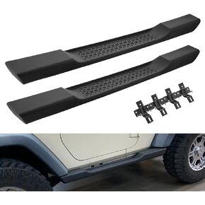 Fit for 2007-2017 Jeep Wrangler JK 2 Door 6 Inches Running Boards, Nerf Bars, Side Steps in Saudi Arabia
