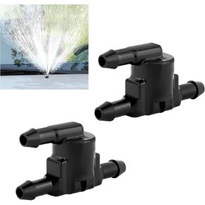 2PCS Car Windshield Washer Check Valve OEM 8532128020,Durable Check Valve Kit for Windshield Washer Nozzles Compatible with Lexus Toyota Scion,Windshields Sprayer Nozzle Spray Kit in Kuwait